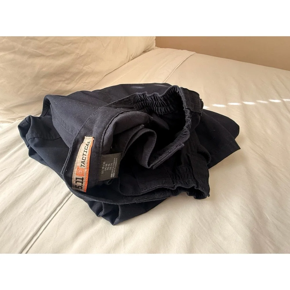 5.11 tactical Men's Regular Fit Taclite Pro‎ Ripstop Cargo Pant 38x30 dark navy